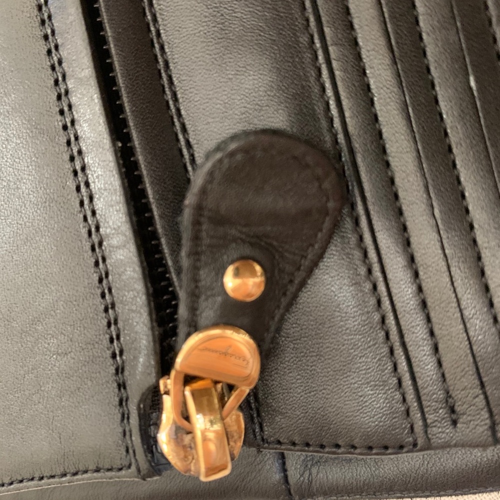 Salvatore Ferragamo boots 38 black leather - Picture 9 of 9